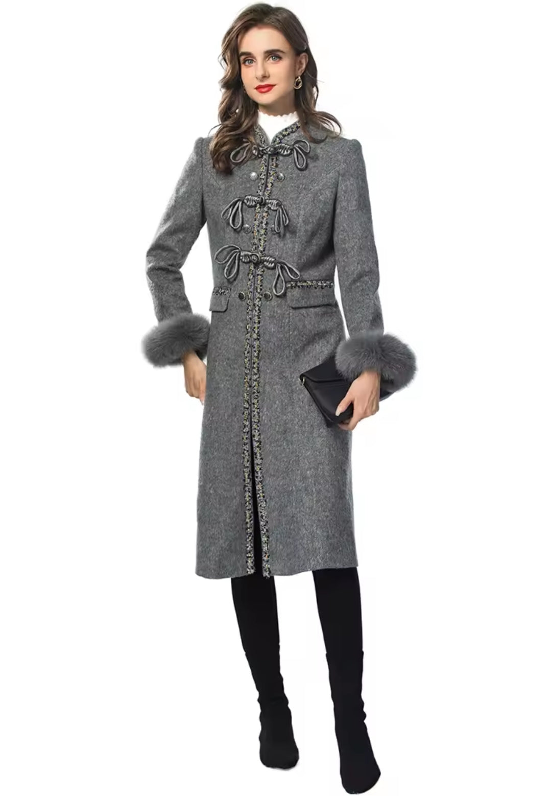 Fani Gray Coat