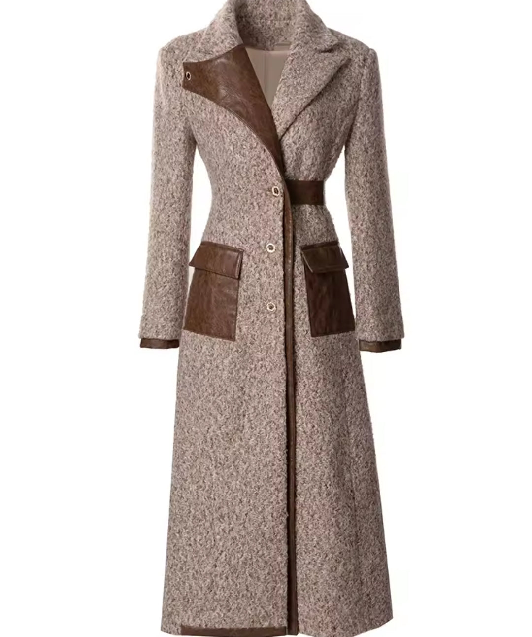 Vintage Style Wool Coat