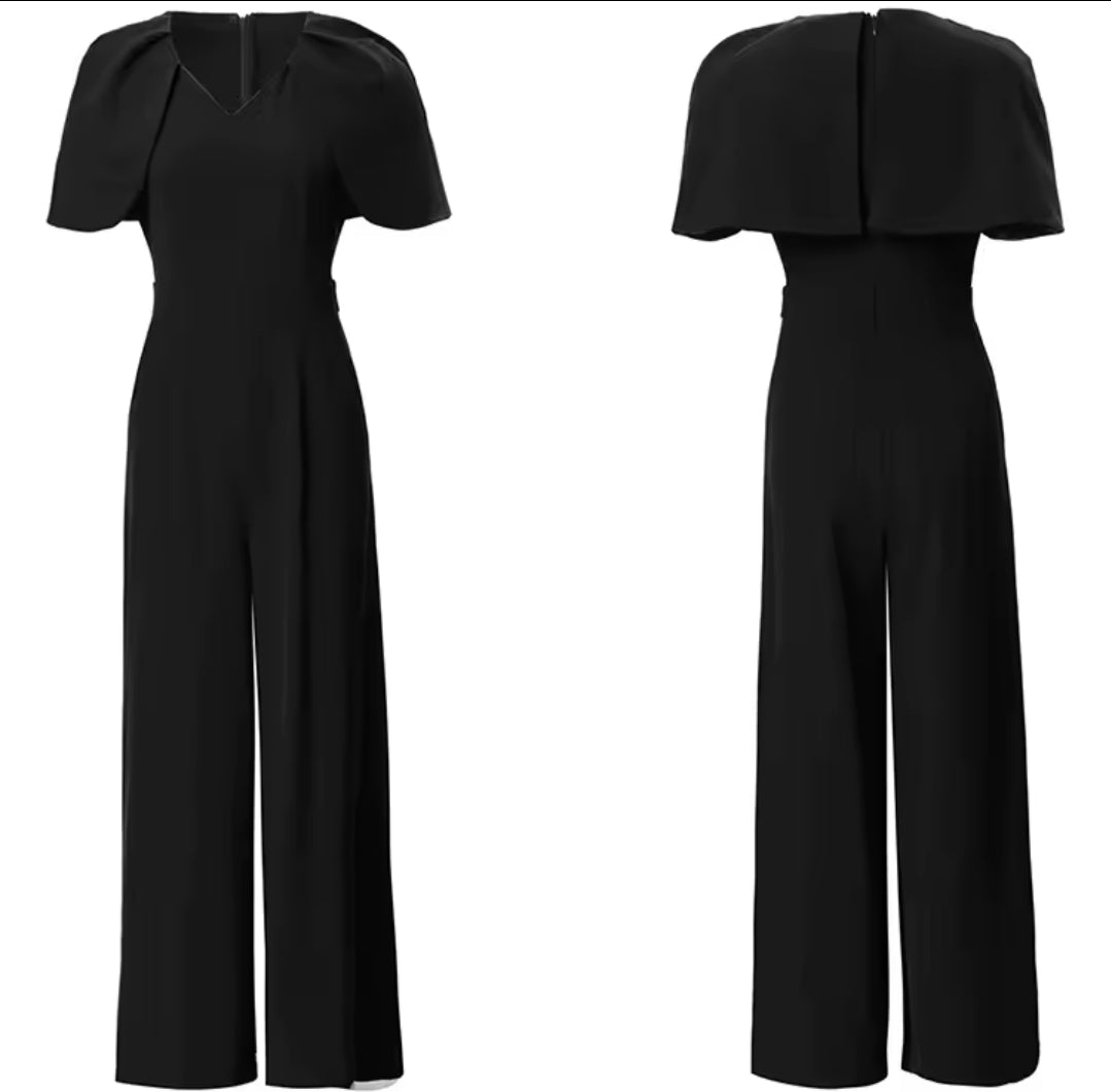 Black Luana Jumpsuit