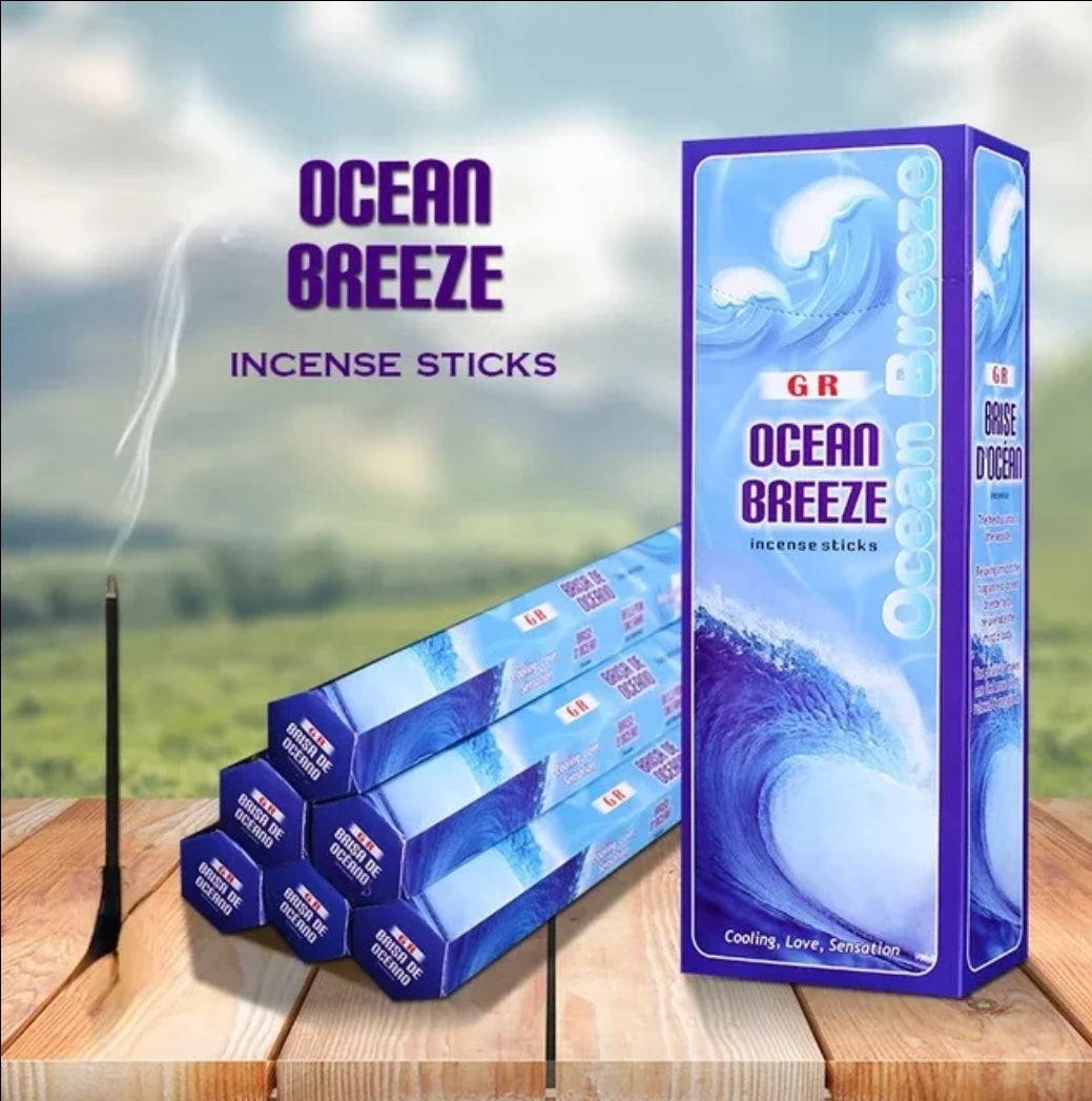 Indian Incense Ocean Breeze Fragrance Therapy Decorations