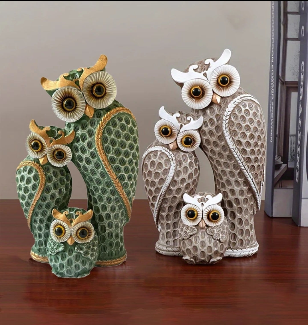 Owl Family Therapy Decorations