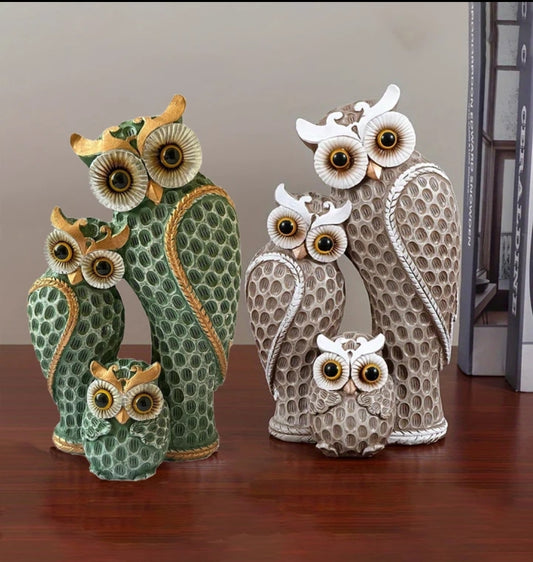 Owl Family Therapy Decorations