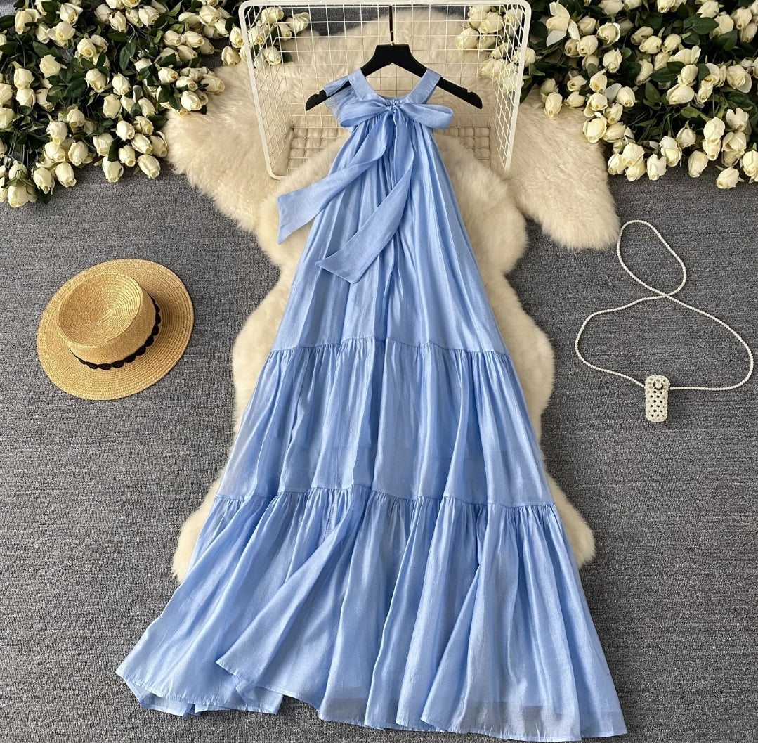 Briana Blue  Long Dress