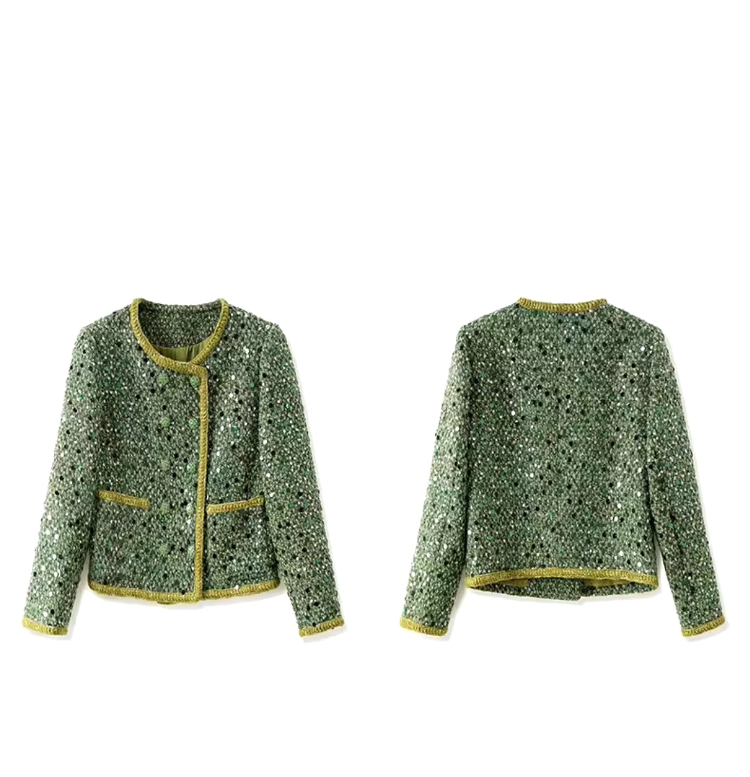 Woolen Green Coat