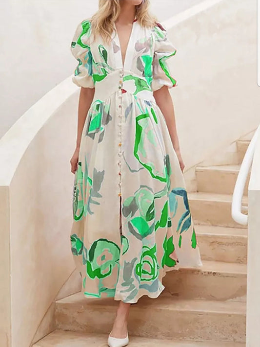 Summer Printing Dress