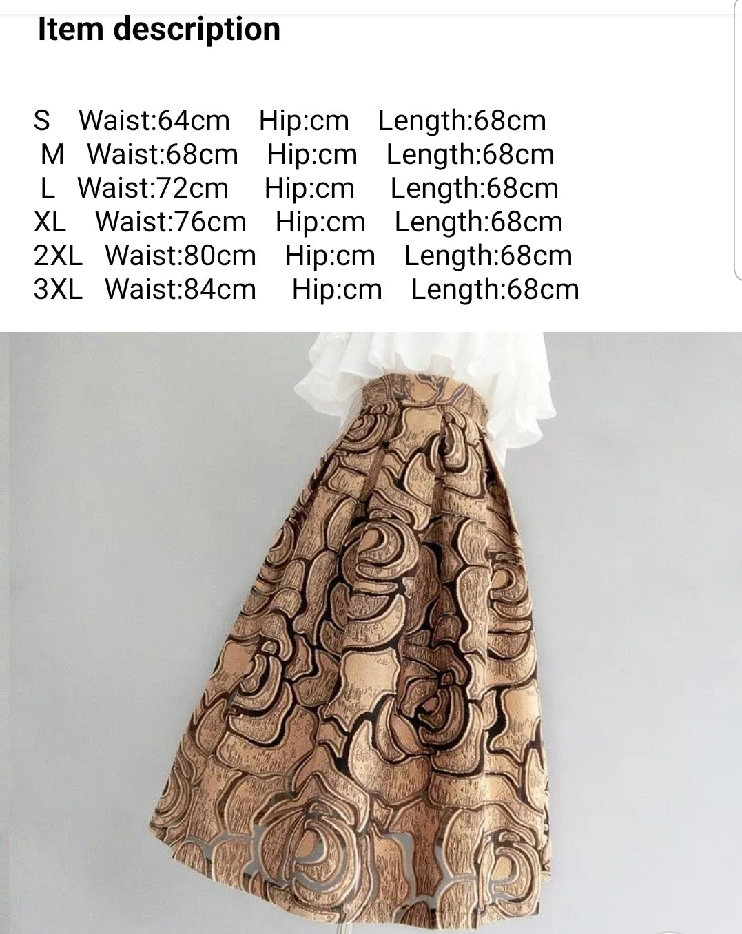 Jacquard Skirt