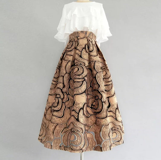 Jacquard Skirt