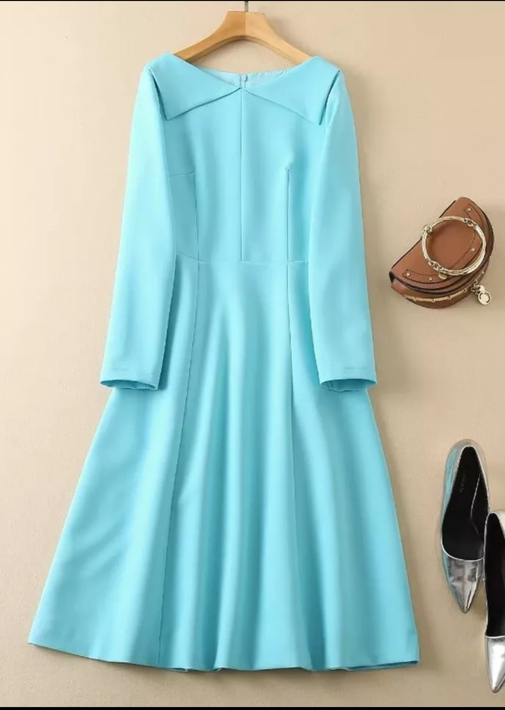 Midi Blue Dress