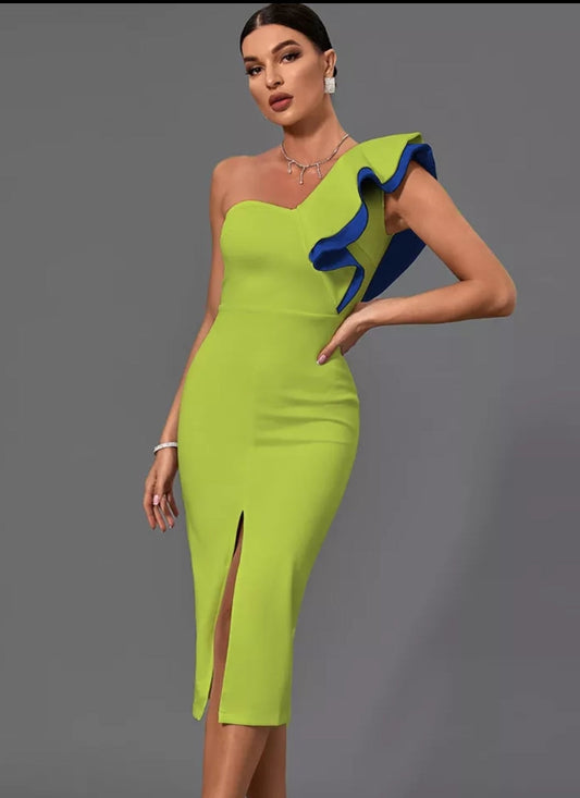 On-Soulder Party Dress