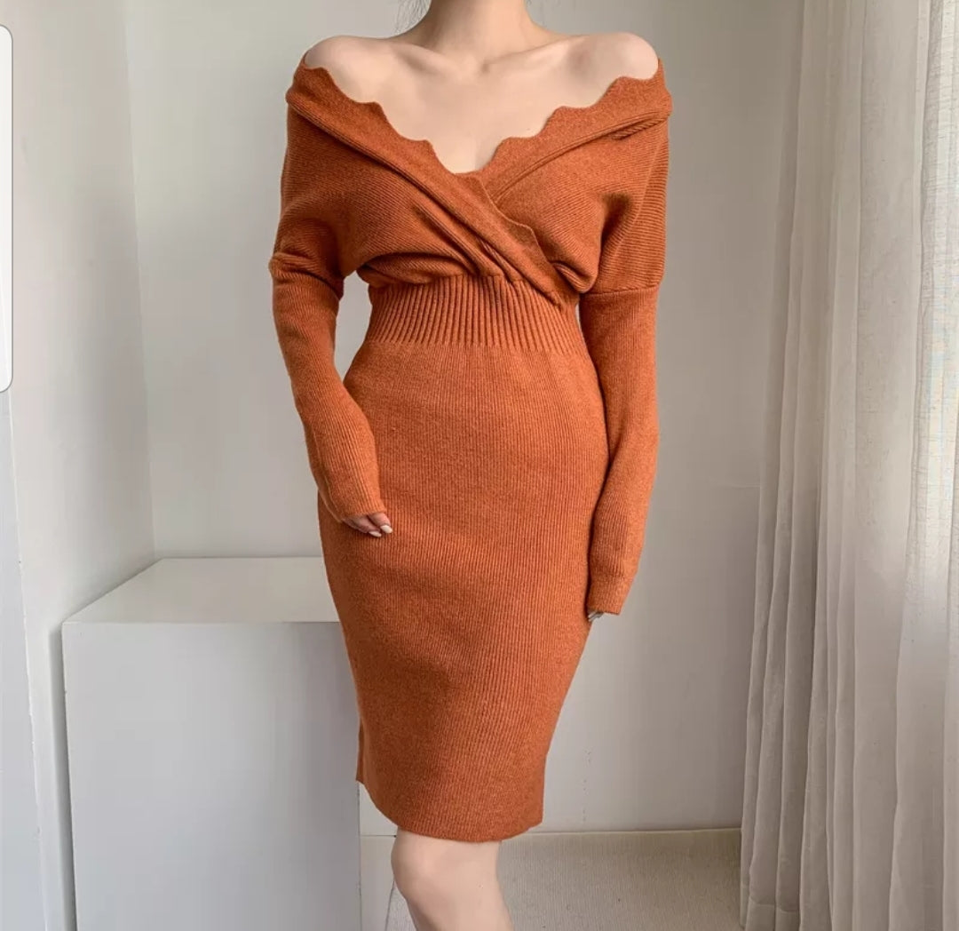 Mini Knitted Dress