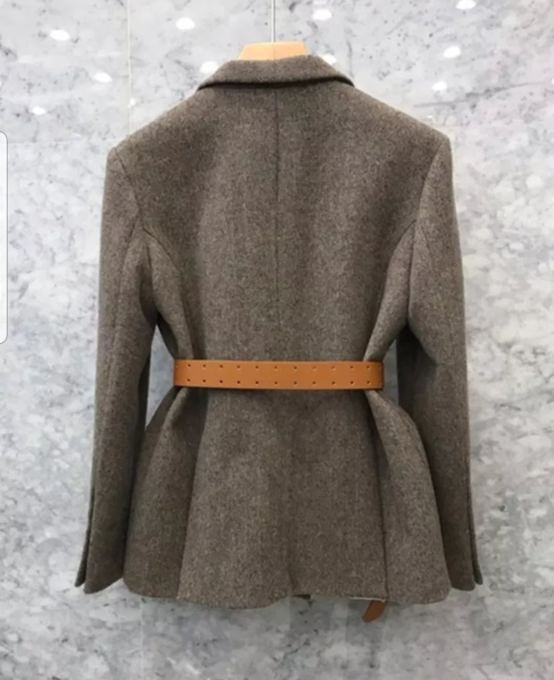 Wool  Camelia Coat