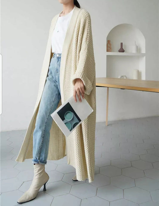 Anne Knitted  Sweater Coat