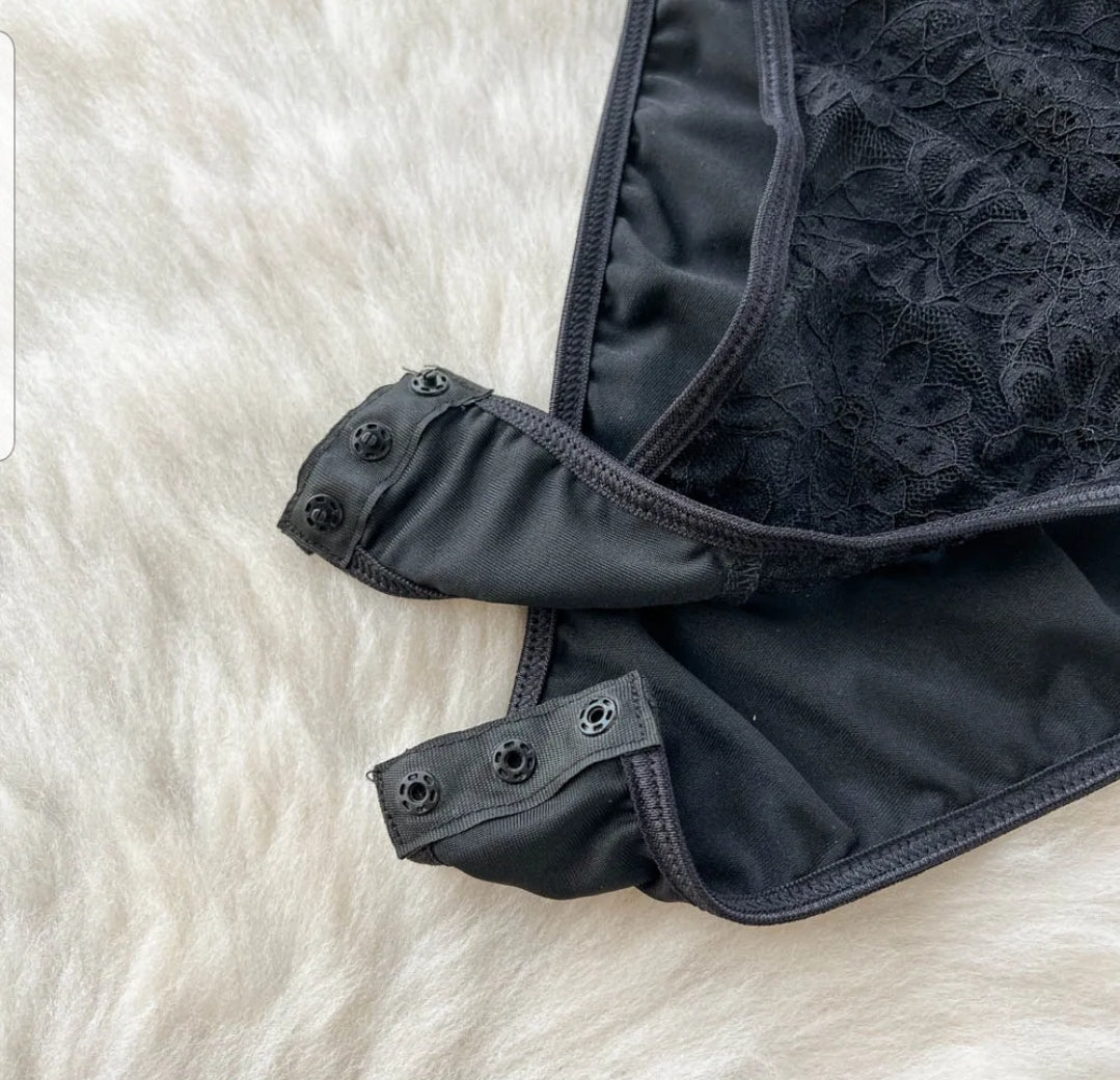 Lace Black Bodysuit