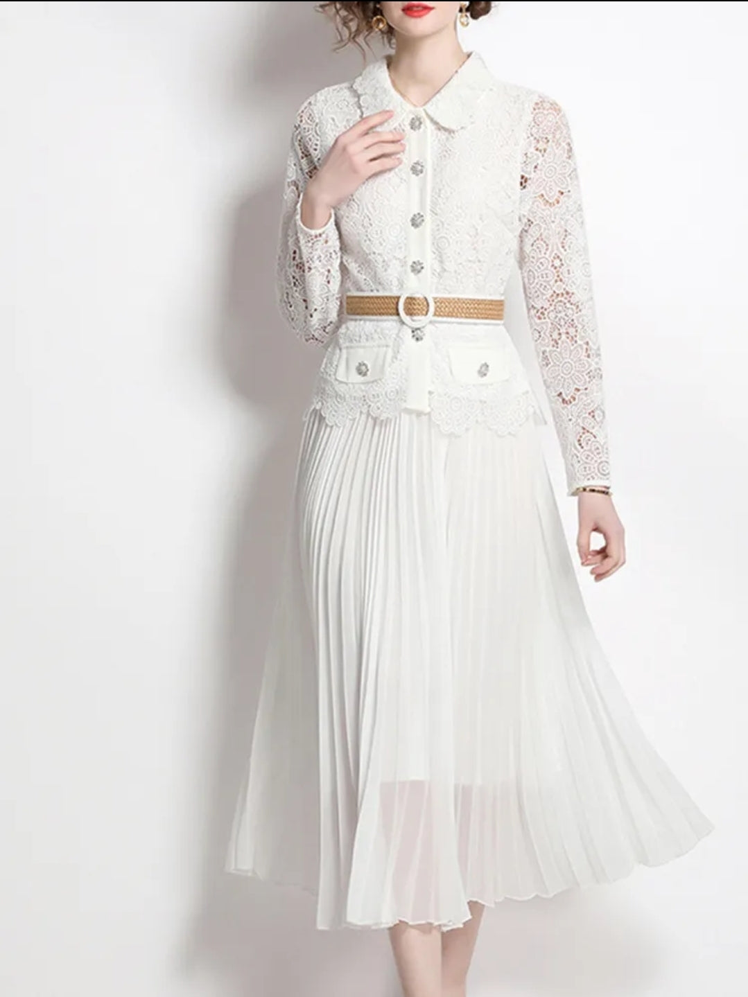 White Luciia Dress