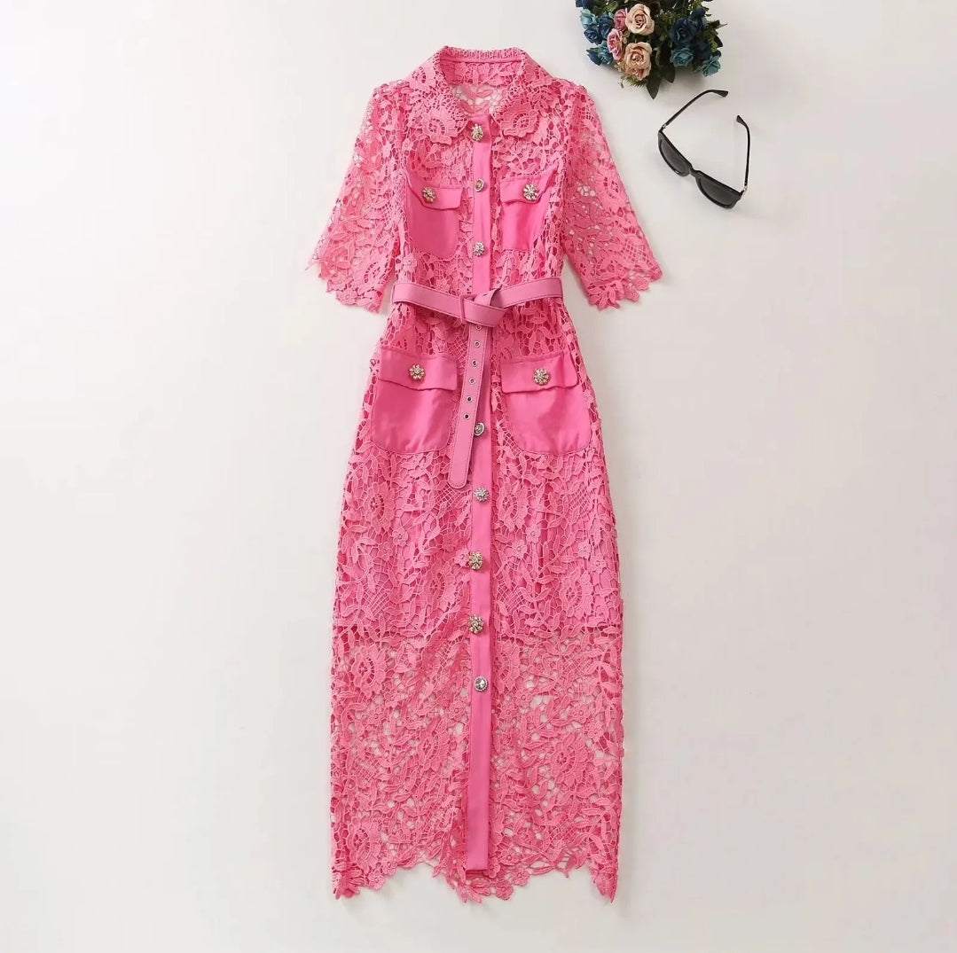Pink Amalia Dress