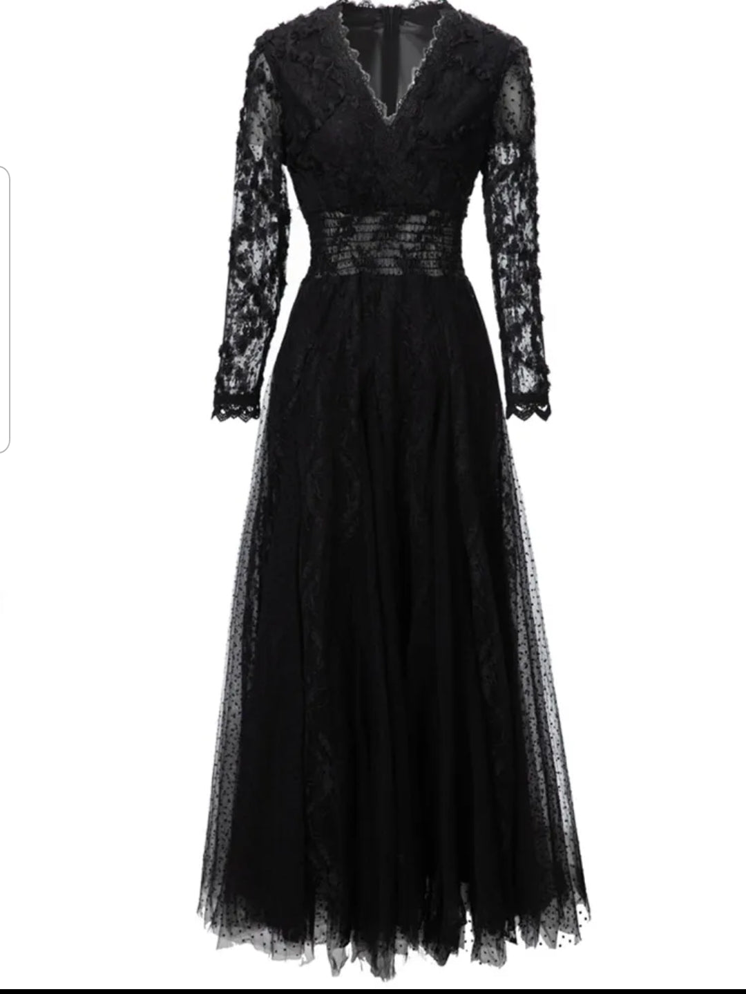 Black Party Long Dress