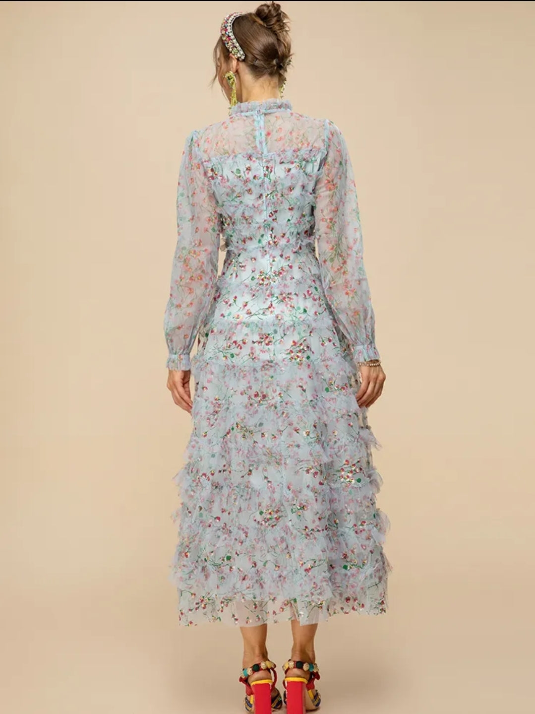Embroidery Stupenda Dress