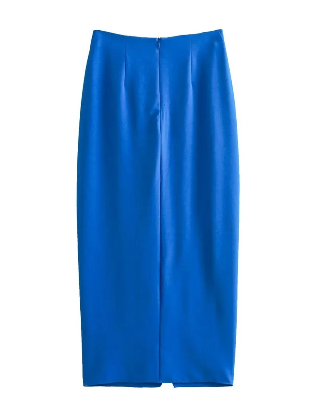 Blue Midi Skirt