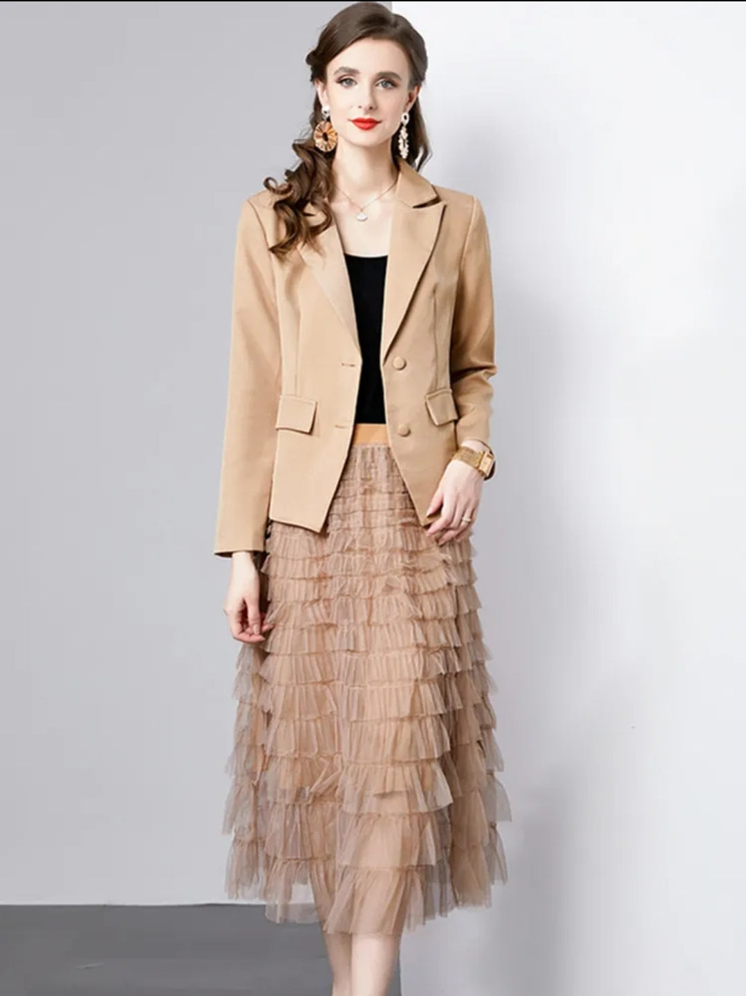 Pleated Two-Pieces